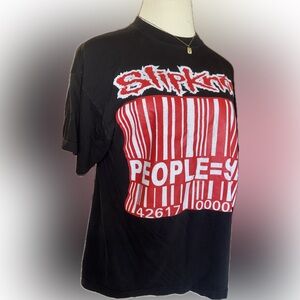 Y2K Slipknot Euro Tour T-Shirt size XL